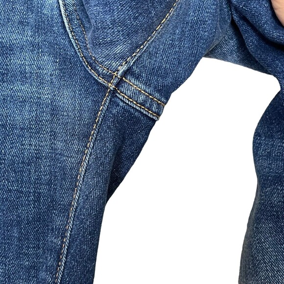 Closed NWT Baker Slim Ankle Jeans Women’s Size 24 Blue Distressed Stretch - Picture 7 of 14